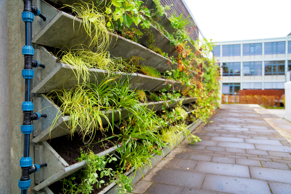 A Importância da Irrigação Adequada na Manutenção de Jardins Verticais Urbanos